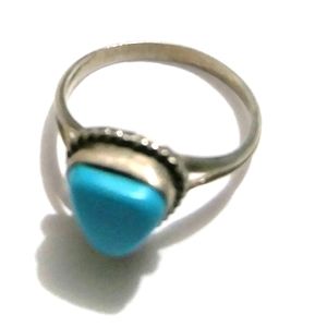 925 Silver Turquoise Ring